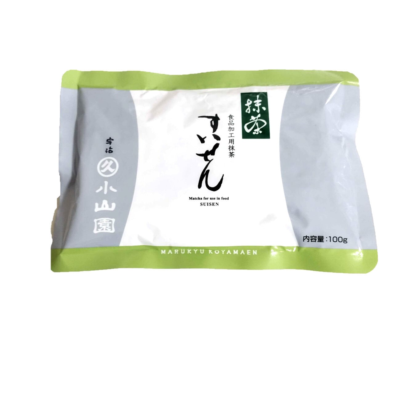 丸久小山園 抹茶「すいせん」 100g 袋入り 業務用 - Matcha Powder "Suisen" Made in Japan