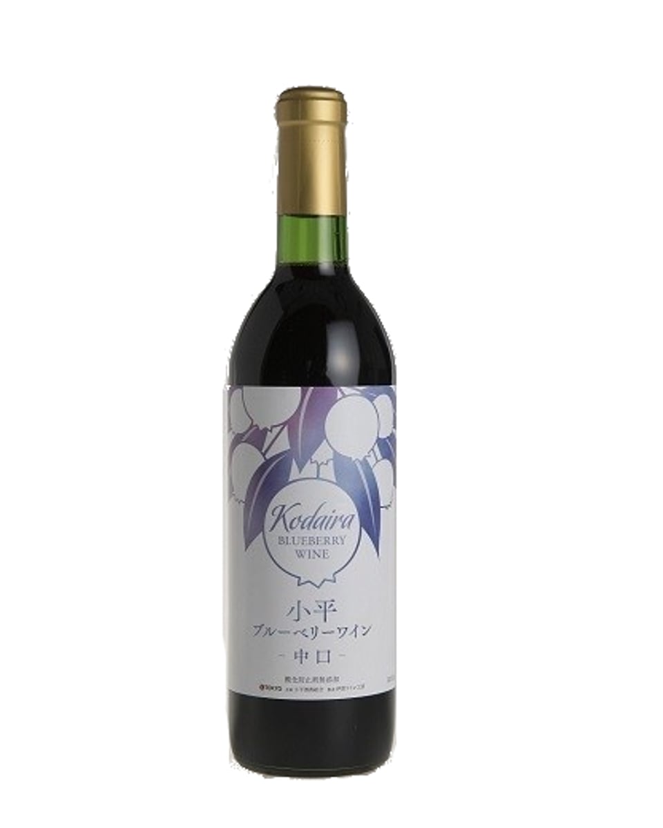 小平産ブルーベリー使用！ワイン 中口 (720ml) 酸化防止剤不使用