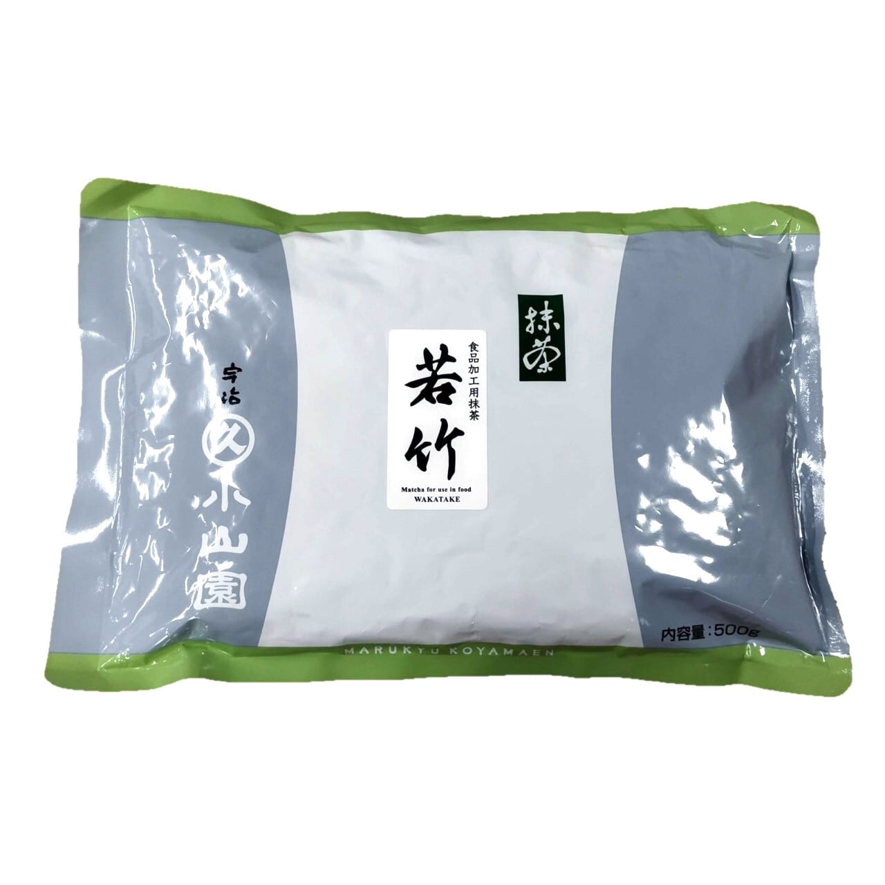 丸久小山園 抹茶「若竹（わかたけ）」 500g 袋入り 業務用 - Matcha Powder "Wakatake" Made in Japan