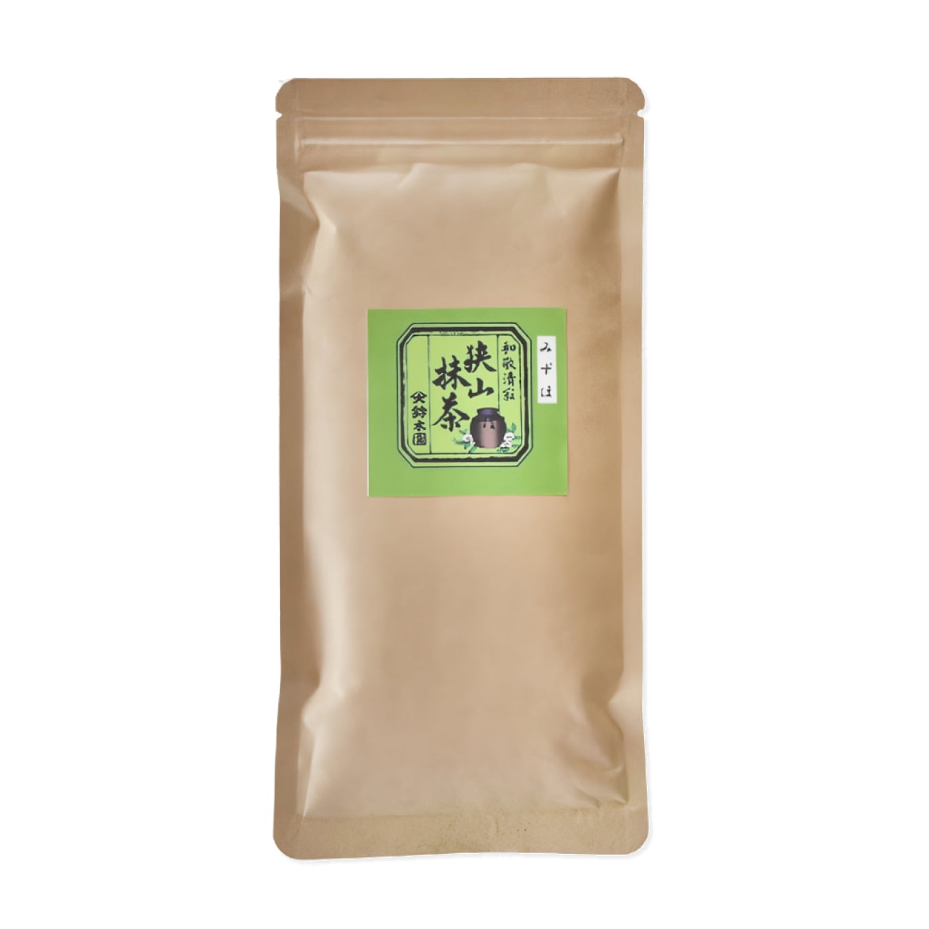 日本産 国産 抹茶「狭山抹茶 みずほ」100g チャック付き袋入り - Matcha Powder "Mizuho" Made in Japan