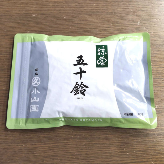 丸久小山園 抹茶「五十鈴（いすず）」 100g 袋入り 業務用 - Matcha Powder "Isuzu" Made in Japan