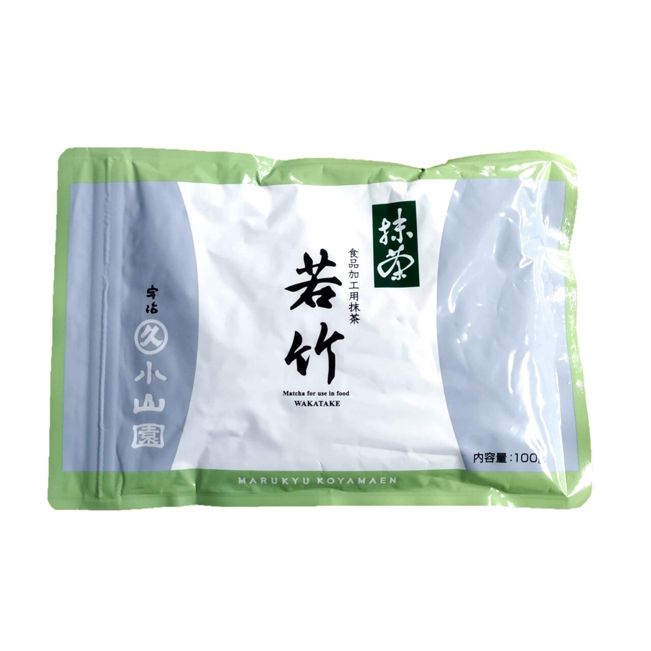 丸久小山園 抹茶「若竹（わかたけ）」 100g 袋入り 業務用 - Matcha Powder "Wakatake" Made in Japan