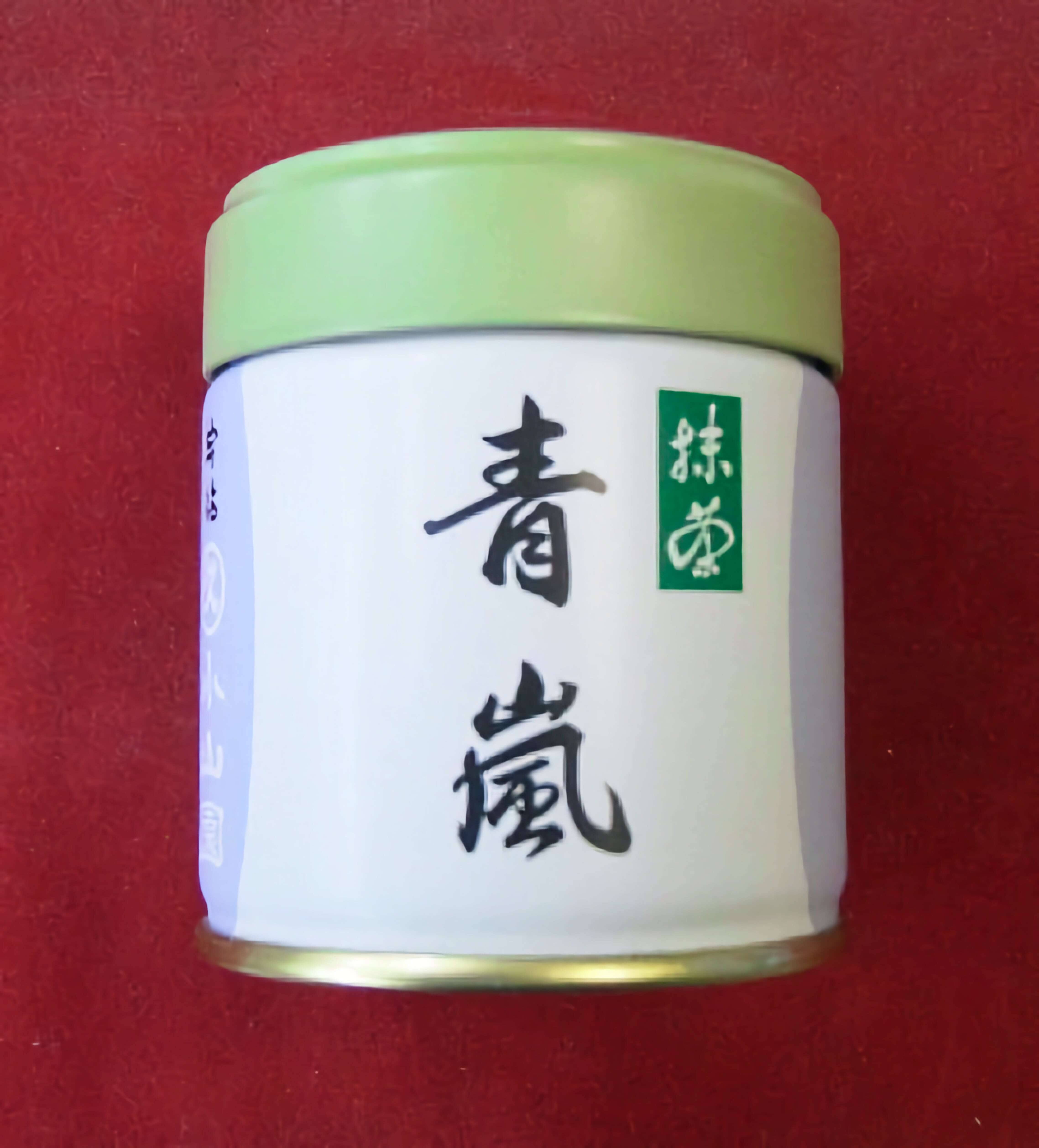 丸久小山園抹茶「青嵐（あおあらし）」 40g 缶入り- Matcha Powder