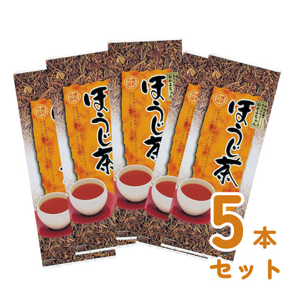 【送料無料】鈴木園の毎月店頭焙煎 ほうじ茶「おかよちゃん」80g × 5本セット 東京都小平市で焙煎 小平土産
